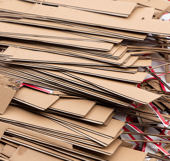 scrap cardboard in bulk